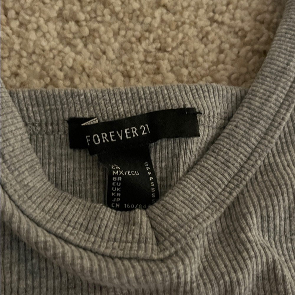 Grey Forever 21 Tank - Picture 2 of 2